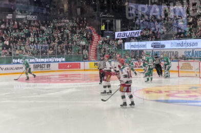 Mecz Rögle w Halloween